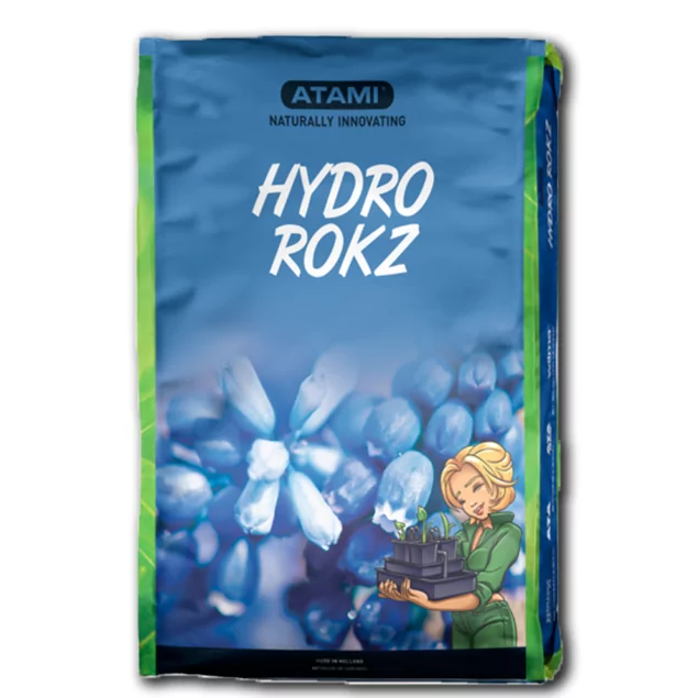 Atami Hydro Rokz 8-16mm 40L - Substrat hydroponique optimal pour une croissance saine des racines