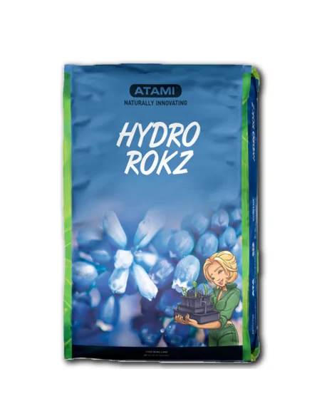 Atami Hydro Rokz 8-16mm 40L - Substrat hydroponique optimal pour une croissance saine des racines