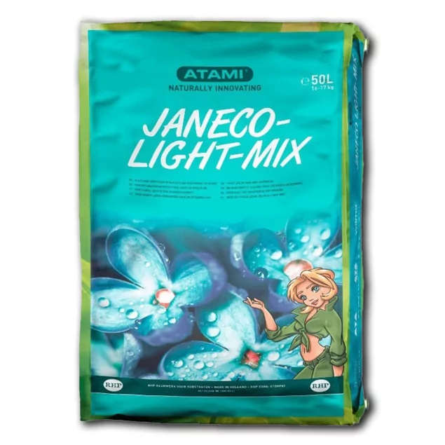 Atami Janeco Lightmix 50L - Perfektes Substrat für junge Pflanzen und Stecklinge