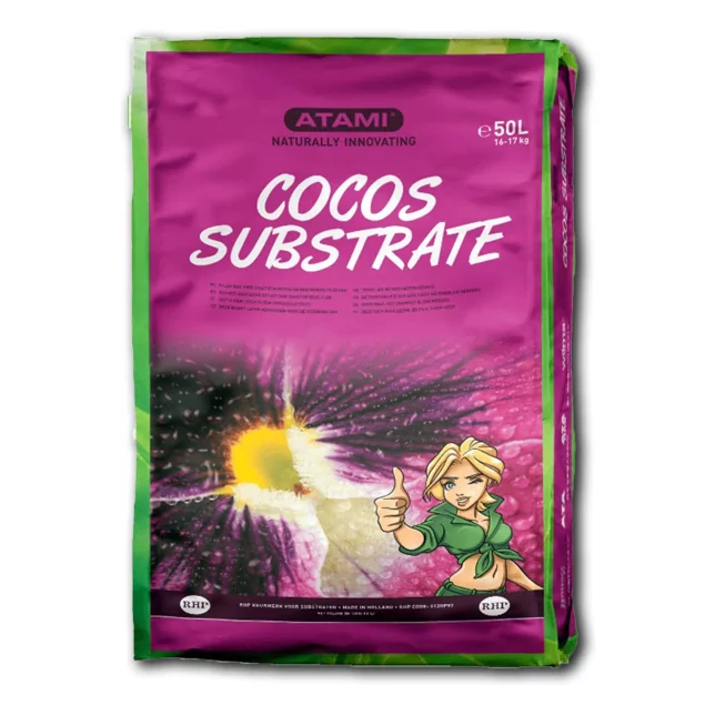 Atami Cocos Substrate 50L - Hochwertiges Kokossubstrat für optimale Pflanzenentwicklung