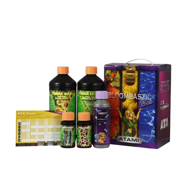 Atami ATA Terra Bloombastic Box - Kit complet de nutriments et de boosters pour une floraison optimale