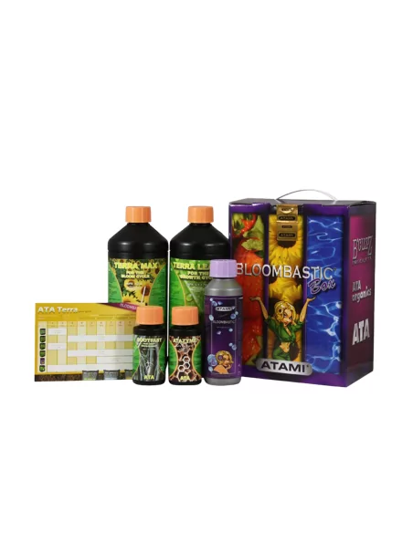 Atami ATA Terra Bloombastic Box - Komplettes Nährstoff- und Booster-Set für optimale Blüte