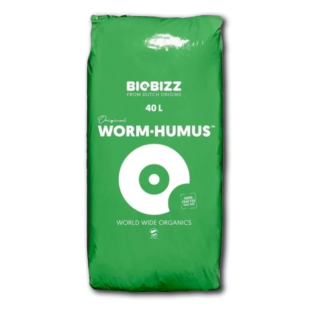 BioBizz Worm-Humus 40L - Humus de vers organiques pour des sols sains