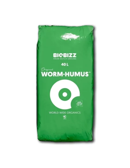 BioBizz Worm-Humus 40L - Humus de vers organiques pour des sols sains