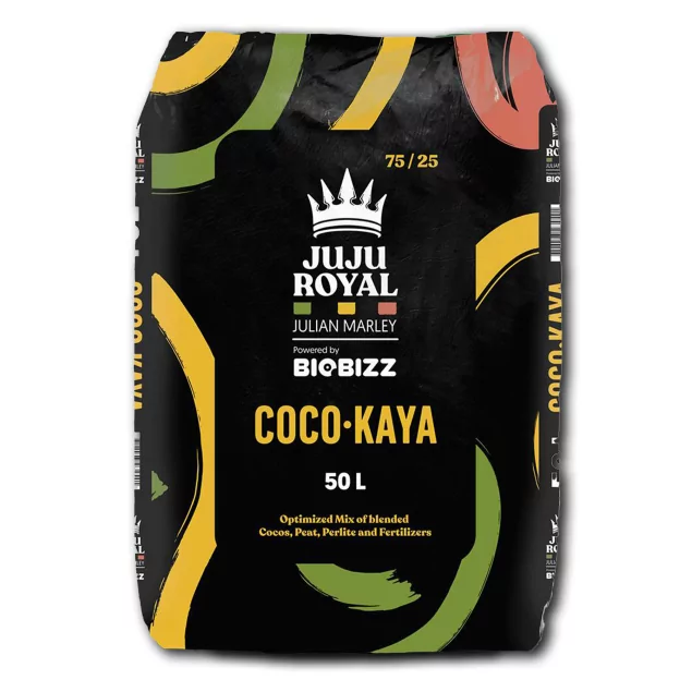 BioBizz Juju Royal Coco Kaya 50L - Premium Kokossubstrat für alle Wachstumsphasen