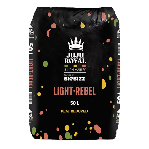 BioBizz Juju Royal Light·Rebel 50L - Leicht vorgedüngte Erde für Anzucht