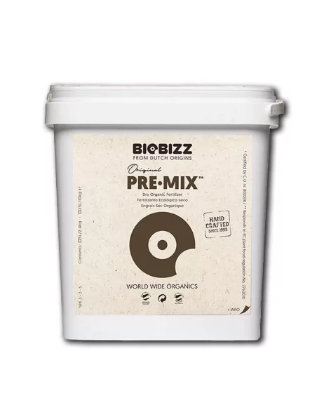 BioBizz Pre-Mix - Engrais organique pour une croissance saine