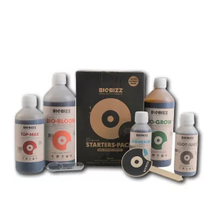 BioBizz Starters-Pack - Kit complet d'engrais pour la culture biologique