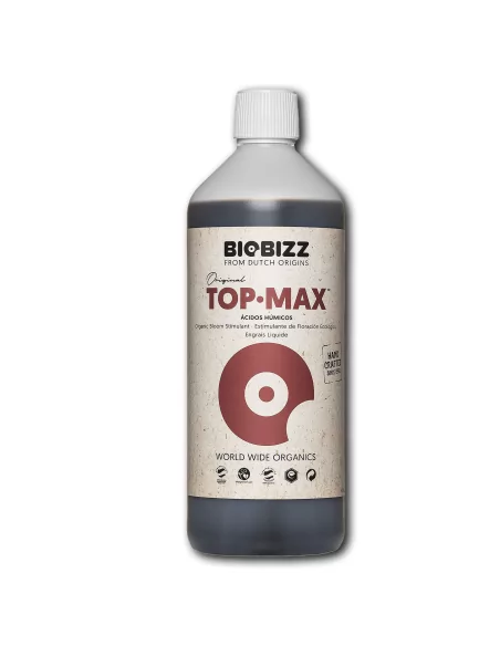 BioBizz Top-Max Stimulateur de floraison - Booster organique pour la formation des fleurs
