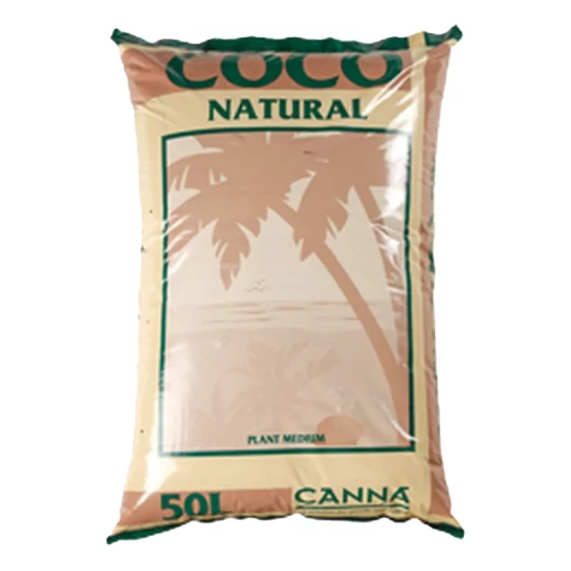 CANNA Coco Natural 50L - Substrat de coco de haute qualité pour une croissance optimale des plantes