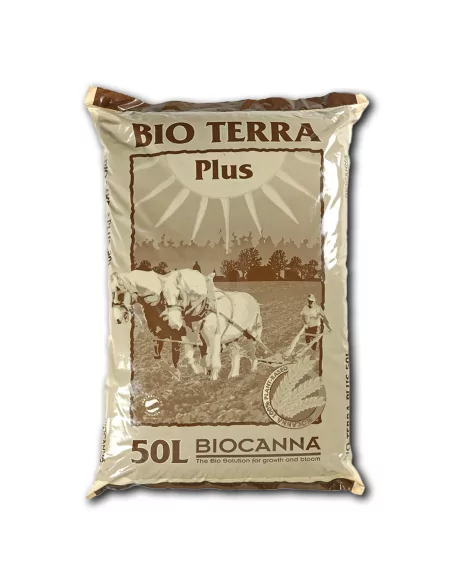 CANNA Bio Terra Plus - Terreau organique de haute qualité pour une croissance saine des plantes