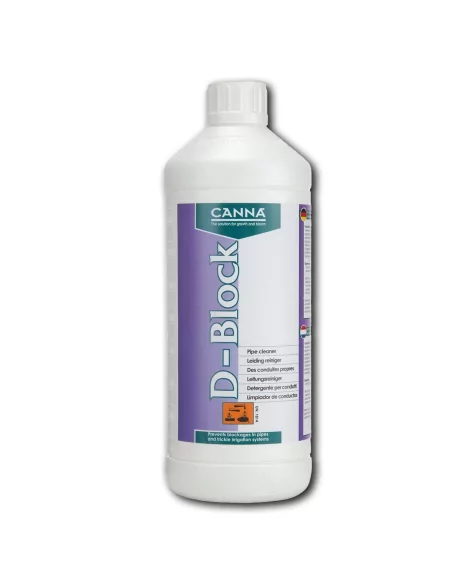 Canna D-Block System Cleaner 1L - Nettoyage efficace des systèmes d'irrigation