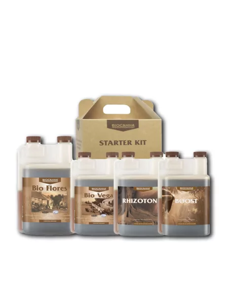 CANNA BioCanna Starterkit - Kit complet pour la culture organique des plantes