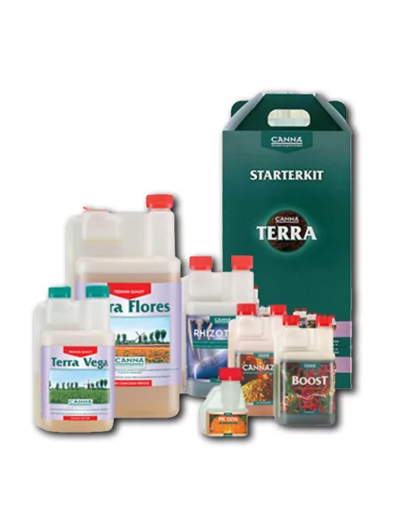 Canna Terra Starterkit - Komplettset für erfolgreiche Pflanzenzucht in Erde
