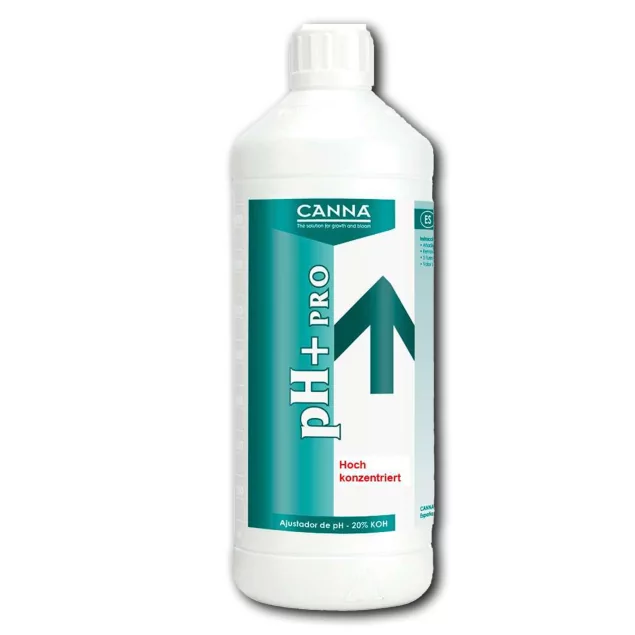 Canna pH Plus Pro 20% 1L - Hochkonzentrierte pH-Erhöhung