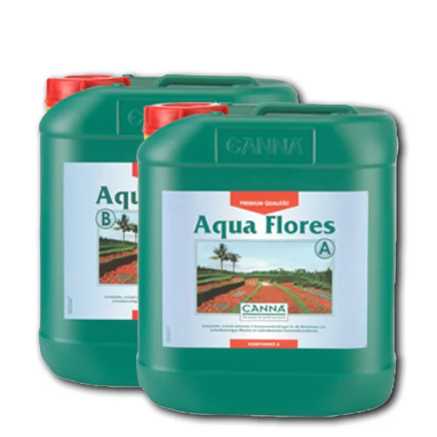 Canna Hydro Flores A+B 5L WW - Engrais de floraison efficace pour une eau douce