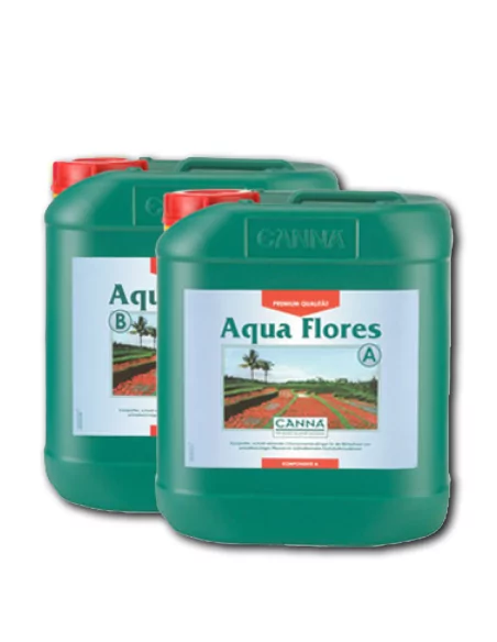 Canna Hydro Flores A+B 5L WW - Engrais de floraison efficace pour une eau douce