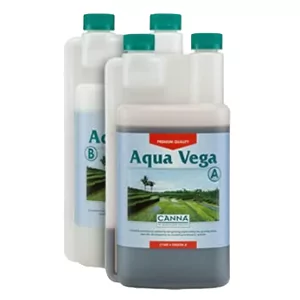 CANNA Aqua Vega A+B - Engrais de croissance de haute qualité pour l'hydroculture