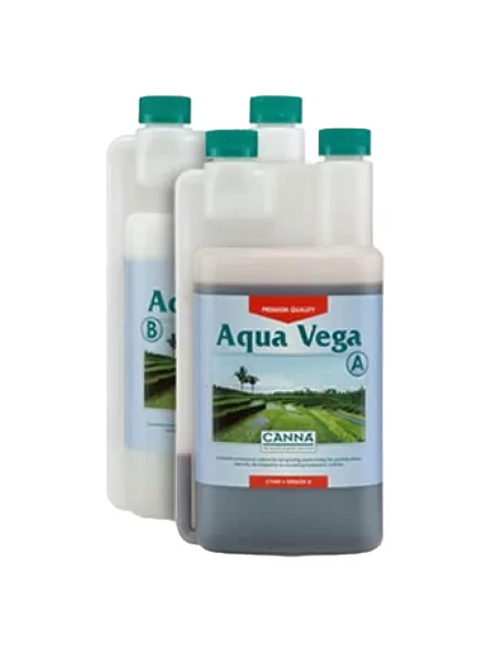 CANNA Aqua Vega A+B - Engrais de croissance de haute qualité pour l'hydroculture