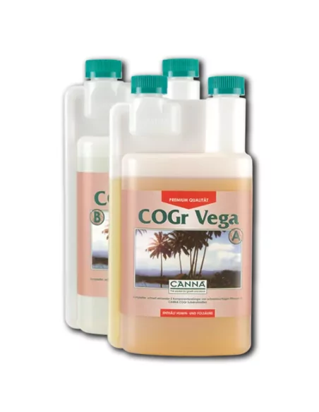 Canna COGr Vega A+B - Engrais de croissance de haute qualité pour les substrats COGr