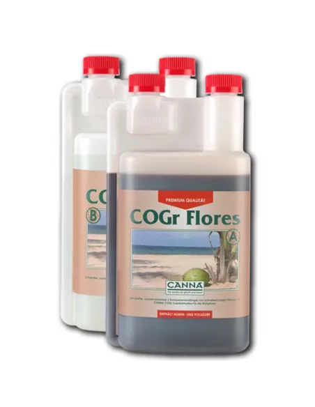 Canna COGr Flores A+B - Engrais de floraison de haute qualité pour les substrats COGr