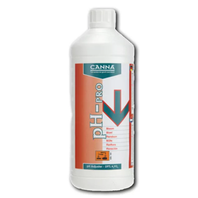 Canna pH- Floraison 1L 59% Pro - Abaissement efficace du pH pour la phase de floraison