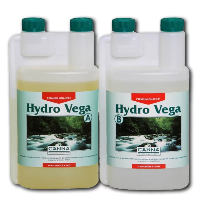 Canna Hydro Vega A+B HW - Wachstumsdünger für hartes Wasser