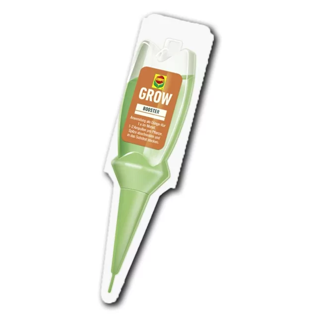 COMPO Grow Booster ampoule 30ml - Fortifiant concentré pour plantes pour une croissance vigoureuse