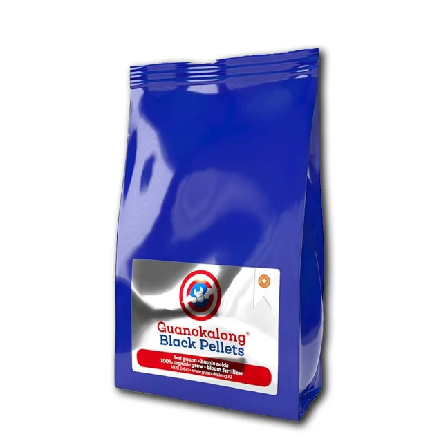 Guanokalong Black Pellets 1 kg - Organisches Düngemittel für gesundes Pflanzenwachstum