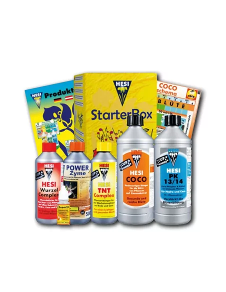 Hesi StarterBox Coco - Kit complet pour une culture réussie sur substrat de coco
