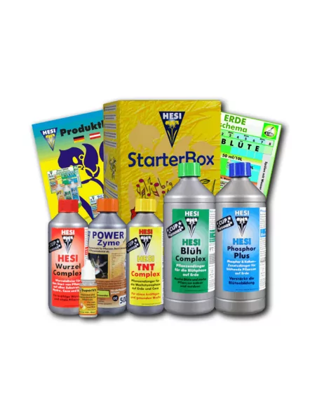 Hesi StarterBox Terre - Kit complet pour une culture réussie en terre