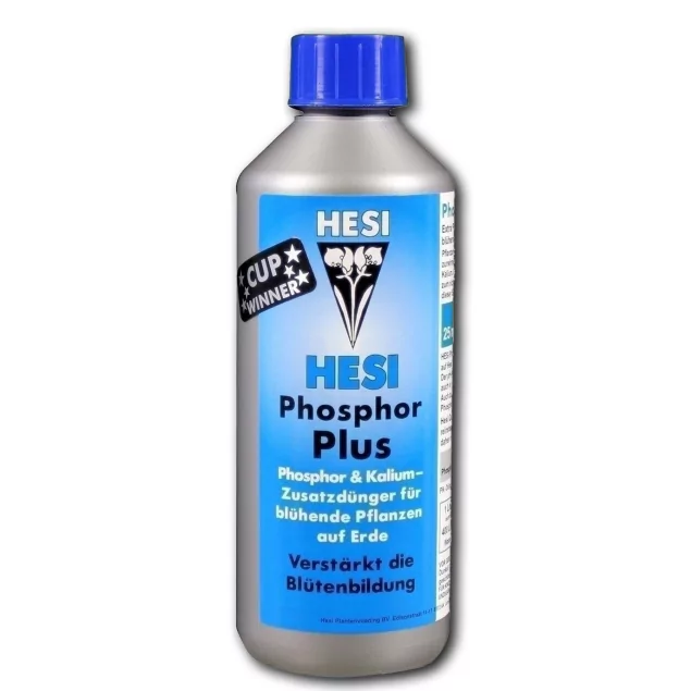 Hesi Phosphor Plus - Booster de floraison pour la terre, Intensifie la formation des fleurs