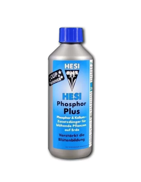 Hesi Phosphor Plus - Booster de floraison pour la terre, Intensifie la formation des fleurs