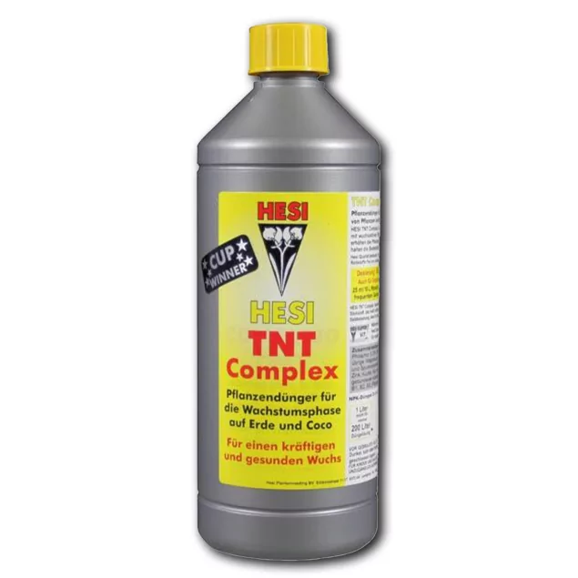 Hesi TNT Complex - Engrais de croissance pour une croissance vigoureuse des plantes en terre