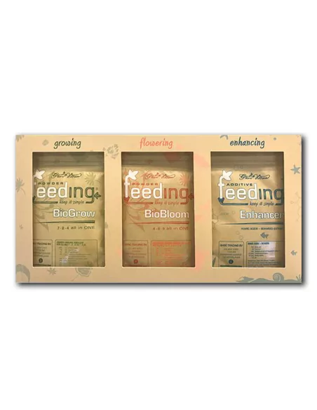 Green House Feeding Bio Starterkit - Kit complet pour la culture organique