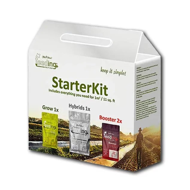 Green House Feeding Mineral Starterkit - Komplettset für mineralischen Anbau