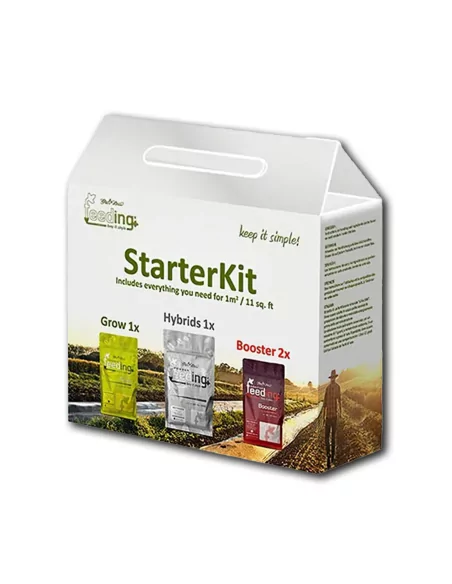 Green House Feeding Mineral Starterkit - Komplettset für mineralischen Anbau