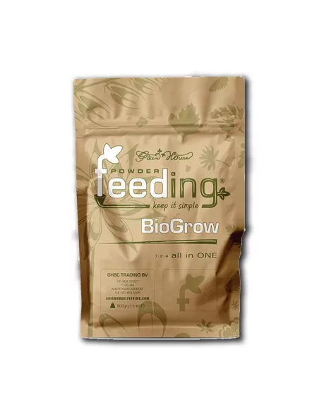 Green House Feeding BioGrow 1 kg - Engrais organique pour une croissance vigoureuse des plantes