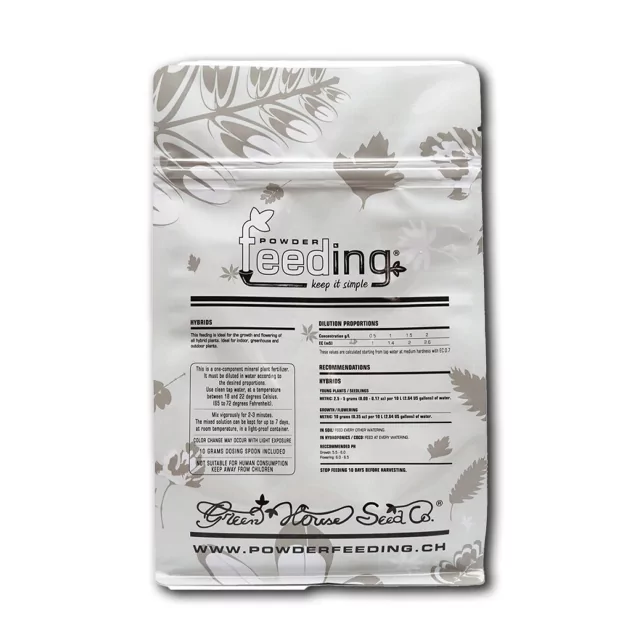 Green House Feeding Hybrids - Engrais spécial pour les variétés hybrides