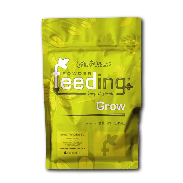 Green House Feeding Grow - Engrais spécial pour une croissance vigoureuse des plantes