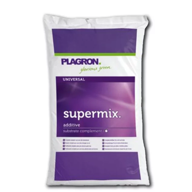 Plagron SuperMix 25L - Engrais organique complet pour une croissance et une floraison saines