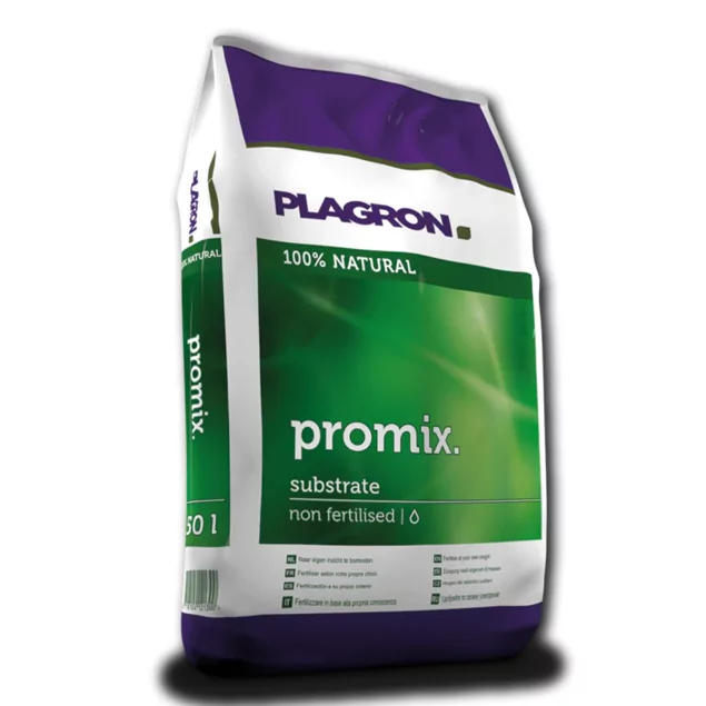 Plagron Promix mit Perlite 50L - Unvorgedüngte Erde für volle Nährstoffkontrolle