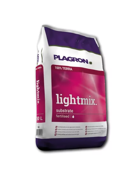 Plagron Light Mix avec perlite - terreau légèrement fertilisé pour une croissance contrôlée