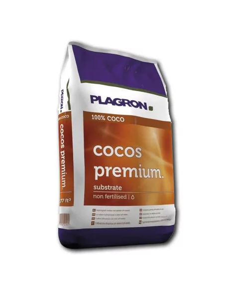 Plagron Cocos Premium 50L - Substrat de coco de haute qualité au pH neutre