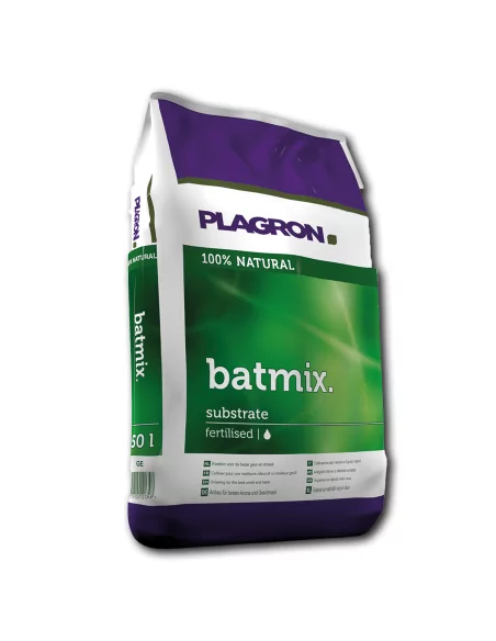 Plagron Bat Mix - Terreau bio préfertilisé avec engrais pour chauves-souris