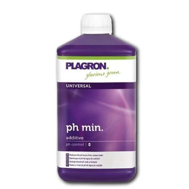 Plagron pH Min - Régulation efficace du pH pour une absorption optimale des nutriments