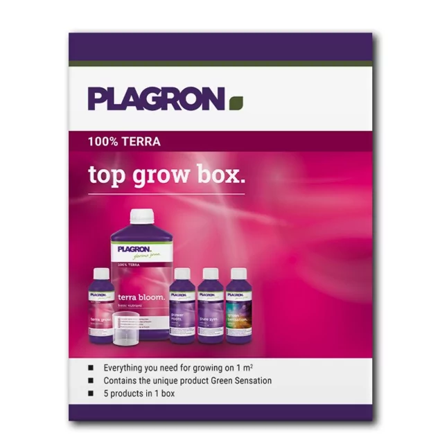 Plagron Top Grow Box Terra - Komplettset für reichhaltige Ernten auf Erde