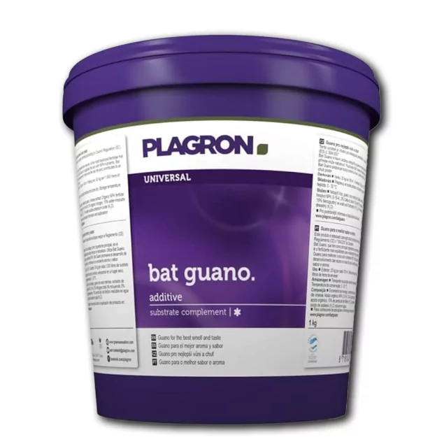 Plagron Bat Guano - Engrais organique pour une croissance et une floraison vigoureuses