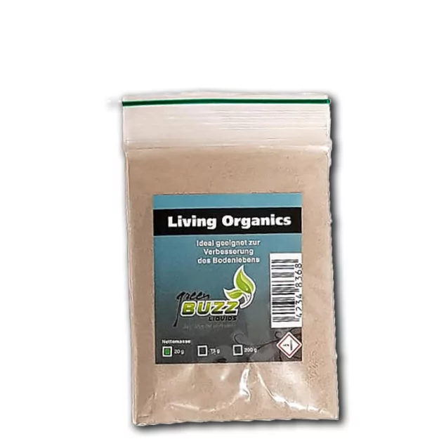 Green Buzz Nutrients Living Organics - Amendement organique pour microorganismes vivants