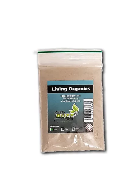 Green Buzz Nutrients Living Organics - Organischer Bodenverbesserer für lebendige Mikroorg
